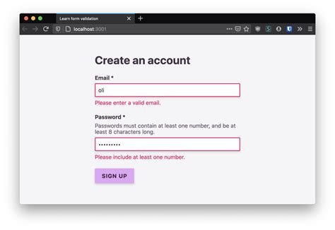 User ID Validation .